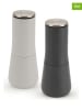 JosephJoseph 2-delige set: zout- & pepermolen grijs - (H)16,9 cm