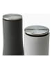 JosephJoseph 2-delige set: zout- & pepermolen grijs - (H)16,9 cm