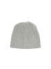 Cashmere95 Dwustronna czapka beanie w kolorze jasnoróżowo-szarym