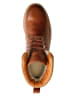 TRAVELIN' Leder-Boots "Esbjerg" in Cognac