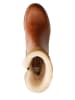 TRAVELIN' Leder-Boots "Gete" in Cognac
