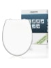 Schütte Toiletbril met softclose "White" wit