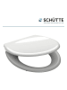 Schütte Toiletbril met softclose "White" wit