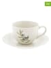 Clayre & Eef 6-delige set: koffiekoppen wit - 200 ml