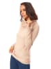 Soft Cashmere Rollkragenpullover in Beige