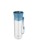 BergHOFF Butelka w kolorze niebieskim na wodę - wys.22,5 x Ø 8 cm