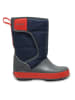 Crocs Winterboots "Lodge Point" in Dunkelblau/ Grau