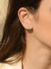 ATELIER DU DIAMANT Weißgold-Ohrstecker "Ronds Scintillants" mit Diamanten