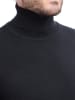 C& Jo Rollkragenpullover in Schwarz