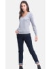 C& Jo Pullover in Hellgrau