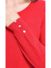 C& Jo Pullover in Rot
