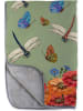 Madre Selva Kuscheldecke "Tierra Bella" in Grün/ Bunt - (L)170 x (B)130 cm