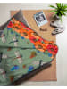 Madre Selva Kuscheldecke "Tierra Bella" in Grün/ Bunt - (L)170 x (B)130 cm