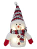 STAR Trading Decoratief led-figuur "Joylight" wit/rood - (B)15 x (H)25 cm