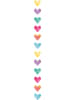 Folia Washi-stickers "Harten" meerkleurig - 200 stuks