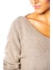 So Cachemire Pullover "Alexia" in Taupe