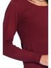 ASSUILI Kaschmir-Pullover in Bordeaux