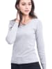 ASSUILI Pullover in Hellgrau