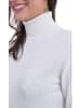 ASSUILI Kaschmir-Rollkragenpullover in Weiß