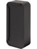 Sealskin Wandregal "Brix" in Schwarz - (B)50 x (H)24 x (T)12 cm