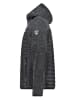 Canadian Peak Fleecejacke "Uchampion" in Schwarz