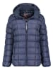 Canadian Peak Doorgestikte jas "Bambolineak" donkerblauw