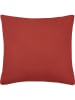 STOF France Kissen "Duo"in Rostrot/ Beige - (L)50 x (B)50 cm