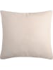 STOF France Kussen "Duo"roestrood/beige - (L)50 x (B)50 cm