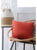 STOF France Kissen "Duo" in Rostrot - (L)40 x (B)40 cm