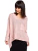 Be Wear Sweter w kolorze jasnoróżowym