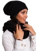 Be Wear Loop-Schal in Schwarz - (L)60 x (B)38 cm