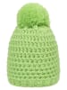 Döll Muts met pompon groen