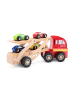 New Classic Toys Transporter samochodów z akcesoriami - 18 m+