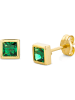 Revoni Gold-Ohrstecker mit Edelsteinen