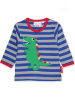 Toby Tiger Longsleeve in Blau/ Grau/ Grün