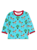 Toby Tiger Longsleeve in Türkis/ Bunt