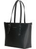 Charm Schultertasche in Schwarz - (B)33 x (H)23 x (T)12 cm