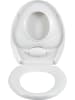 Wenko Easyclose-toiletbril "Family" wit