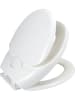 Wenko Easyclose-toiletbril "Family" wit