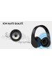 SmartCase Bluetooth-Over-Ear-Kopfhörer in Schwarz