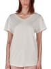Skiny Pyjamashirt crème