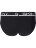 Skiny 3-delige set: slips zwart