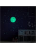 Ambiance Wandsticker "Glow in the Dark - Moon and Stars"