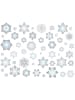 Ambiance Fenstersticker "Snowflakes"