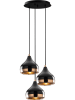 Opviq Lampa wisząca "Yildo" w kolorze czarno-miedzianym - Ø 37 cm