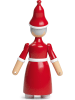 Kay Bojesen Decoratief figuur "Kerstvrouw" rood - (H)20 cm