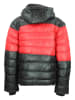 Peak Mountain Winterjacke "Ecaptin" in Schwarz/ Rot