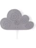 roommate Wandleuchte "Cloud" in Grau - (B)33 x (H)20,5 cm