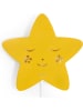 roommate Wandleuchte "Star" in Gelb - (B)30 x (H)29 cm