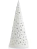 Kähler Świecznik "Nobili" w kolorze białym - wys. 19 cm